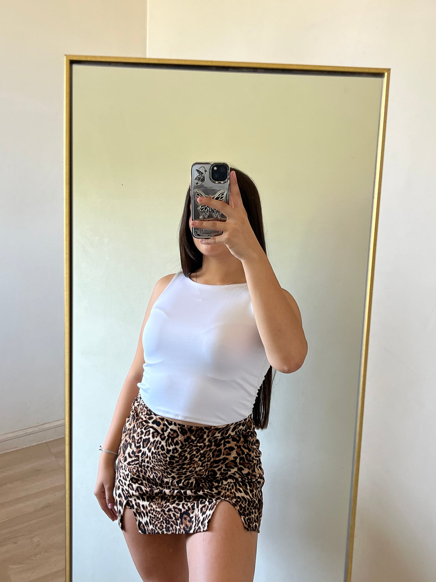 Falda short - Doble apertura