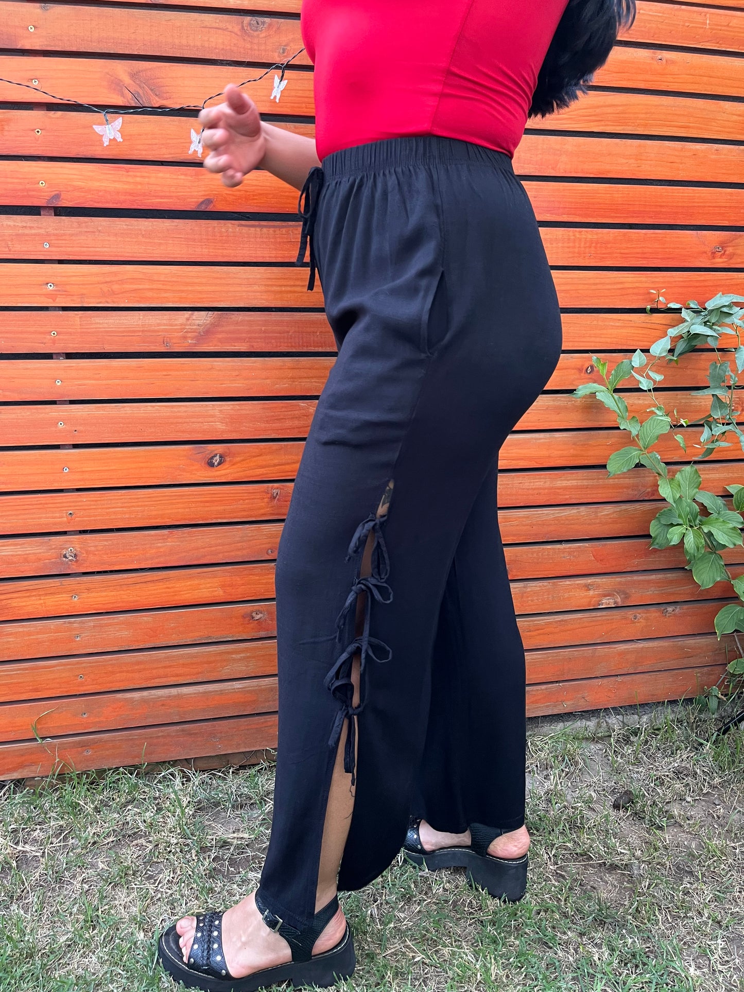 Pantalón lazos