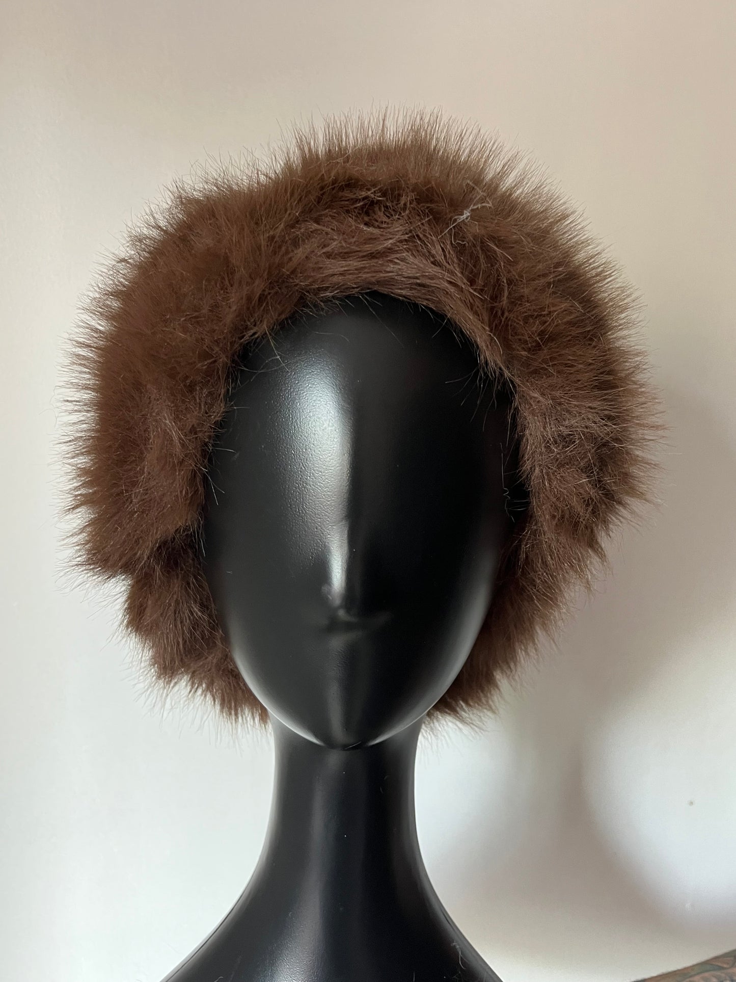 Gorro peludo print leopardo