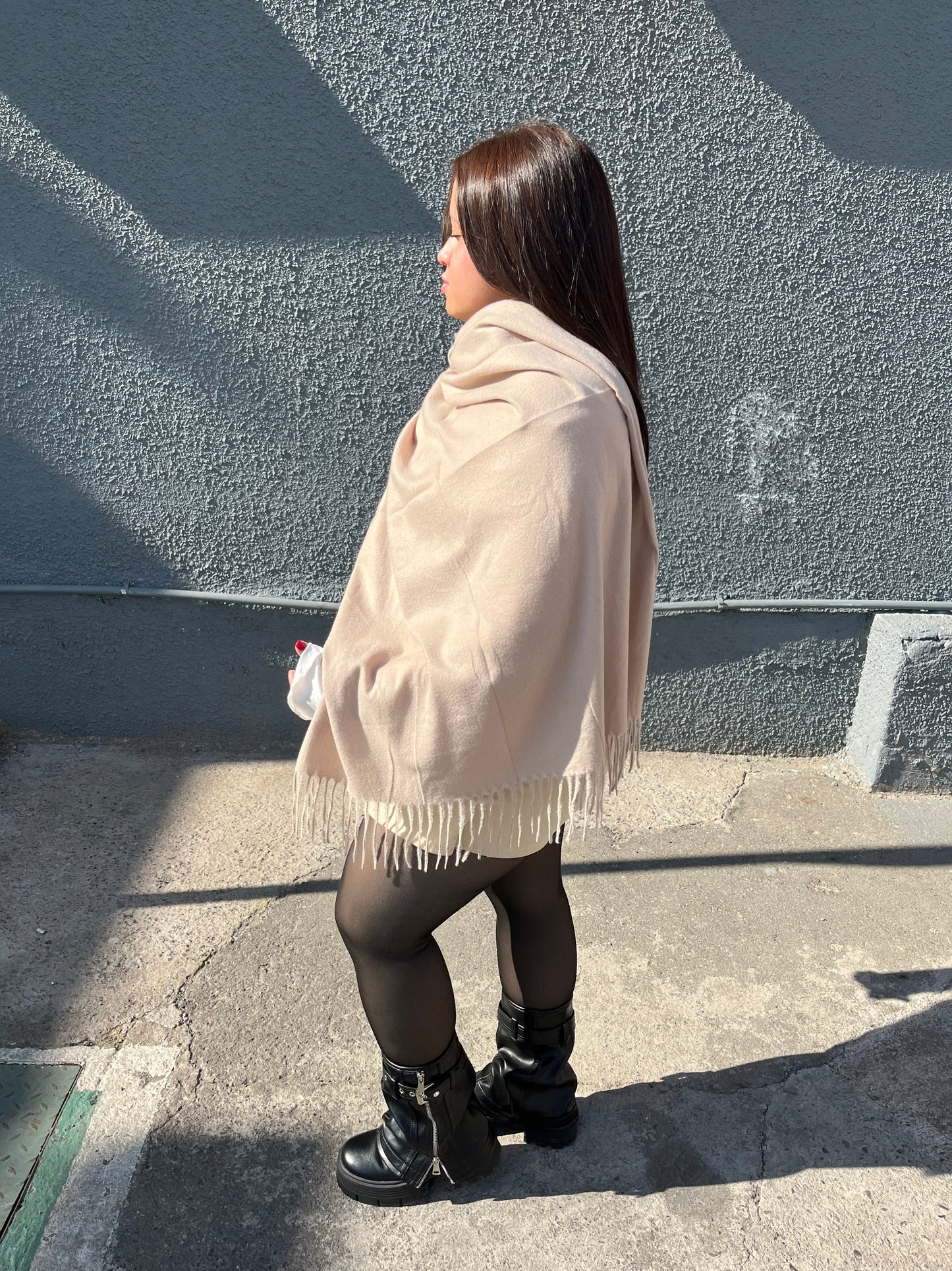 Bufanda Cashmere - Beige