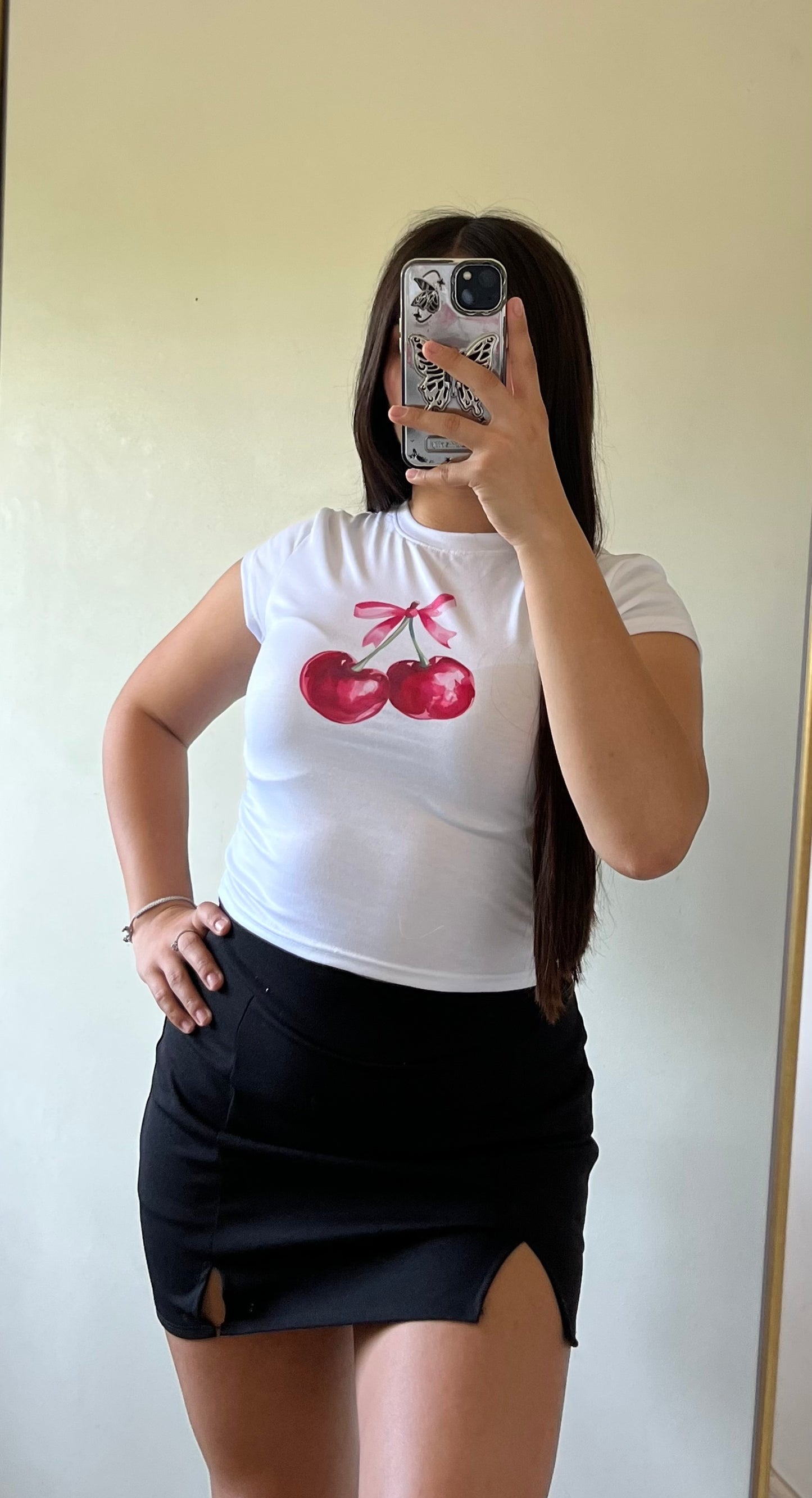 Falda short - Doble apertura