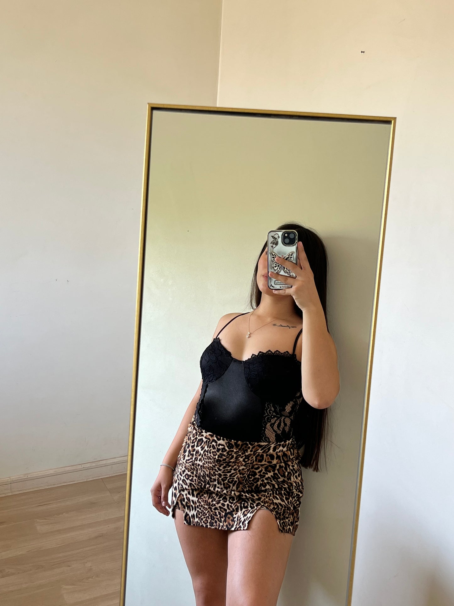 Falda short - Doble apertura
