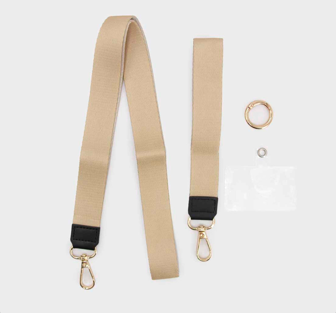 Straps para celular y llaves - Diseño Bicolor