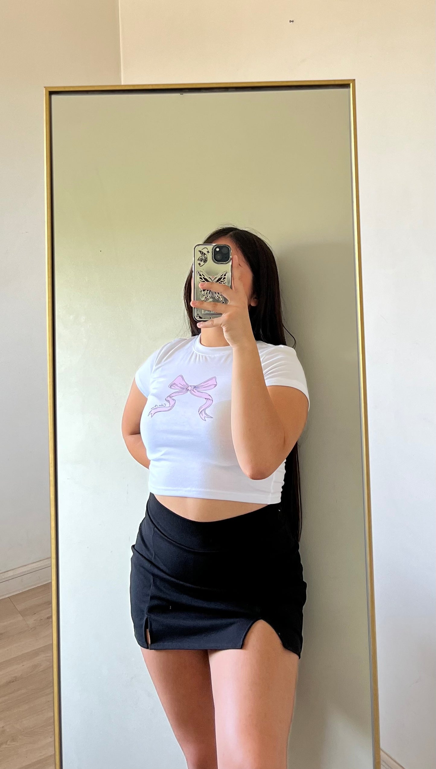 Falda short - Doble apertura