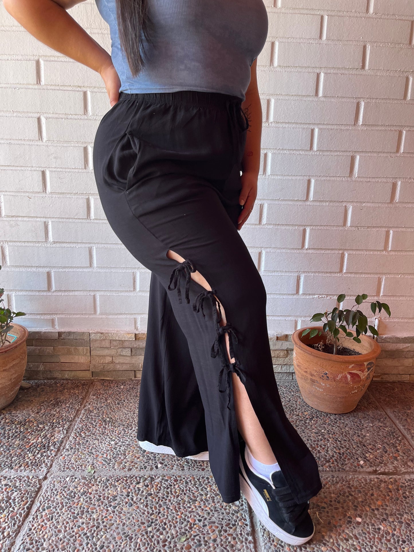 Pantalón lazos