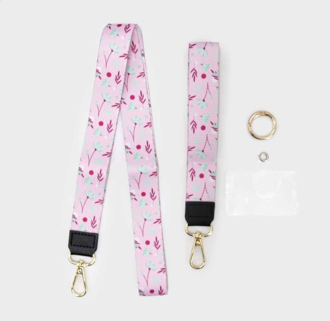 Straps para celular o llaves - Diseño Flores