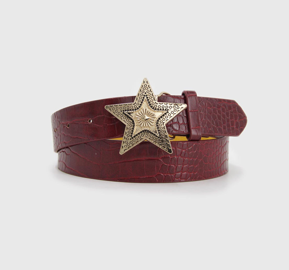Cinturón hebilla estrella