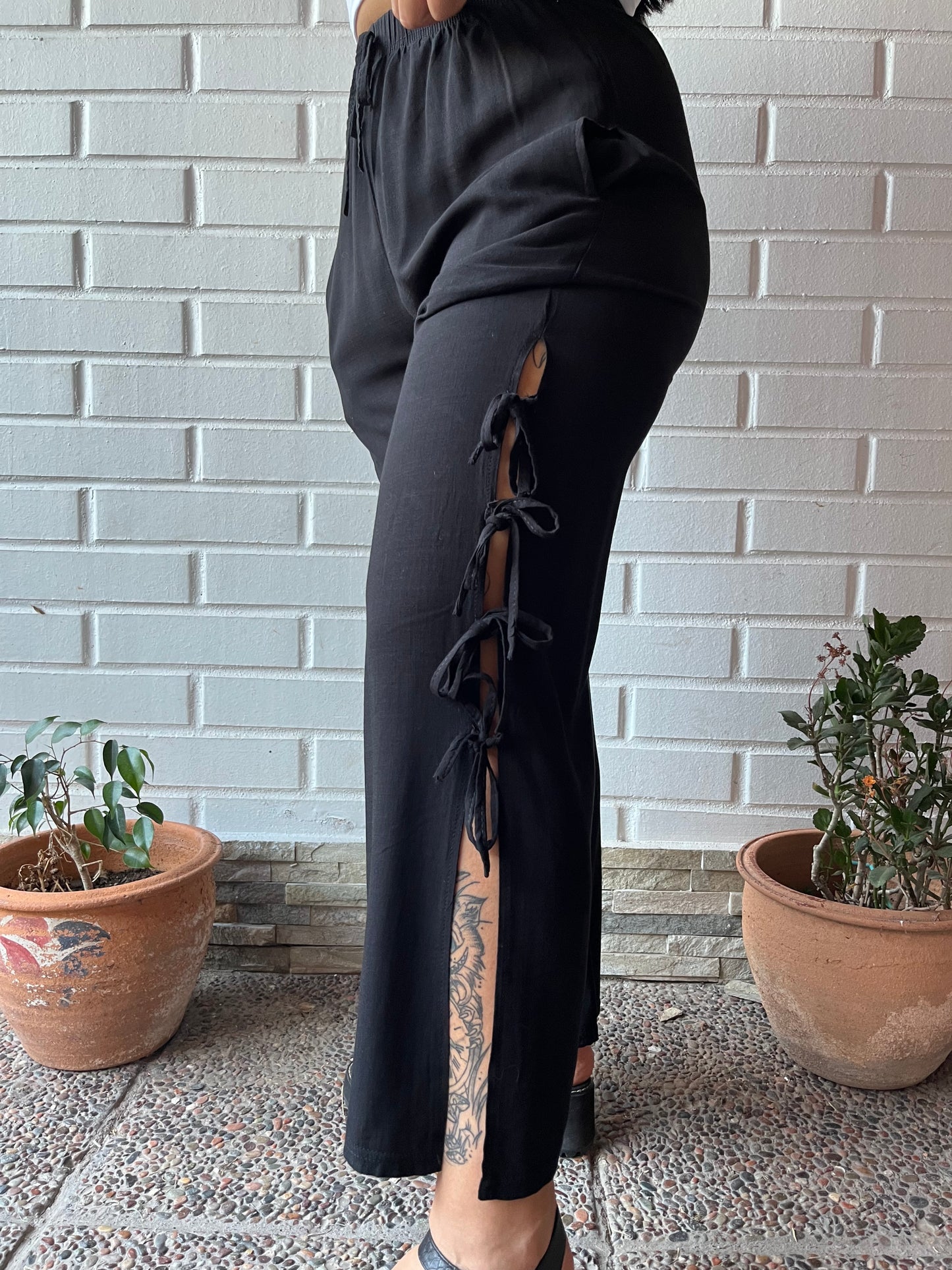 Pantalón lazos