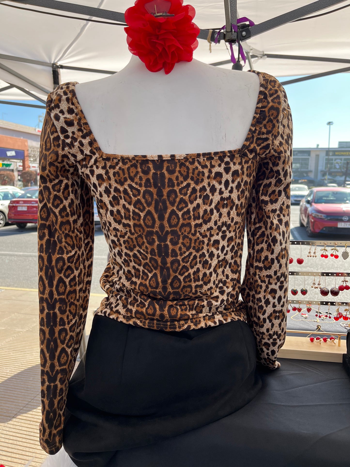 Polera Leopardo