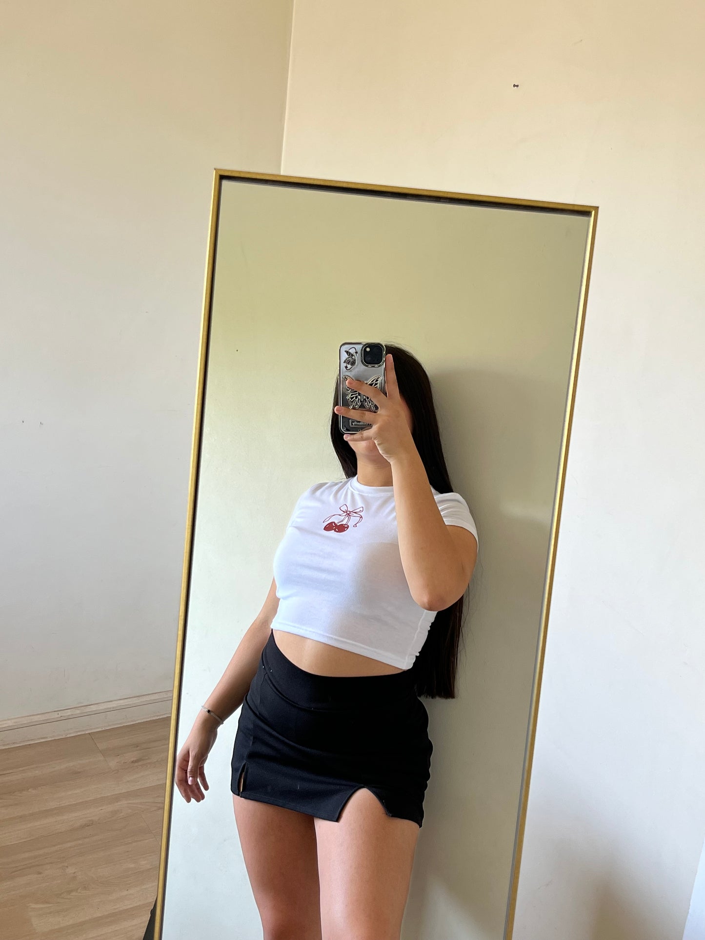 Falda short - Doble apertura
