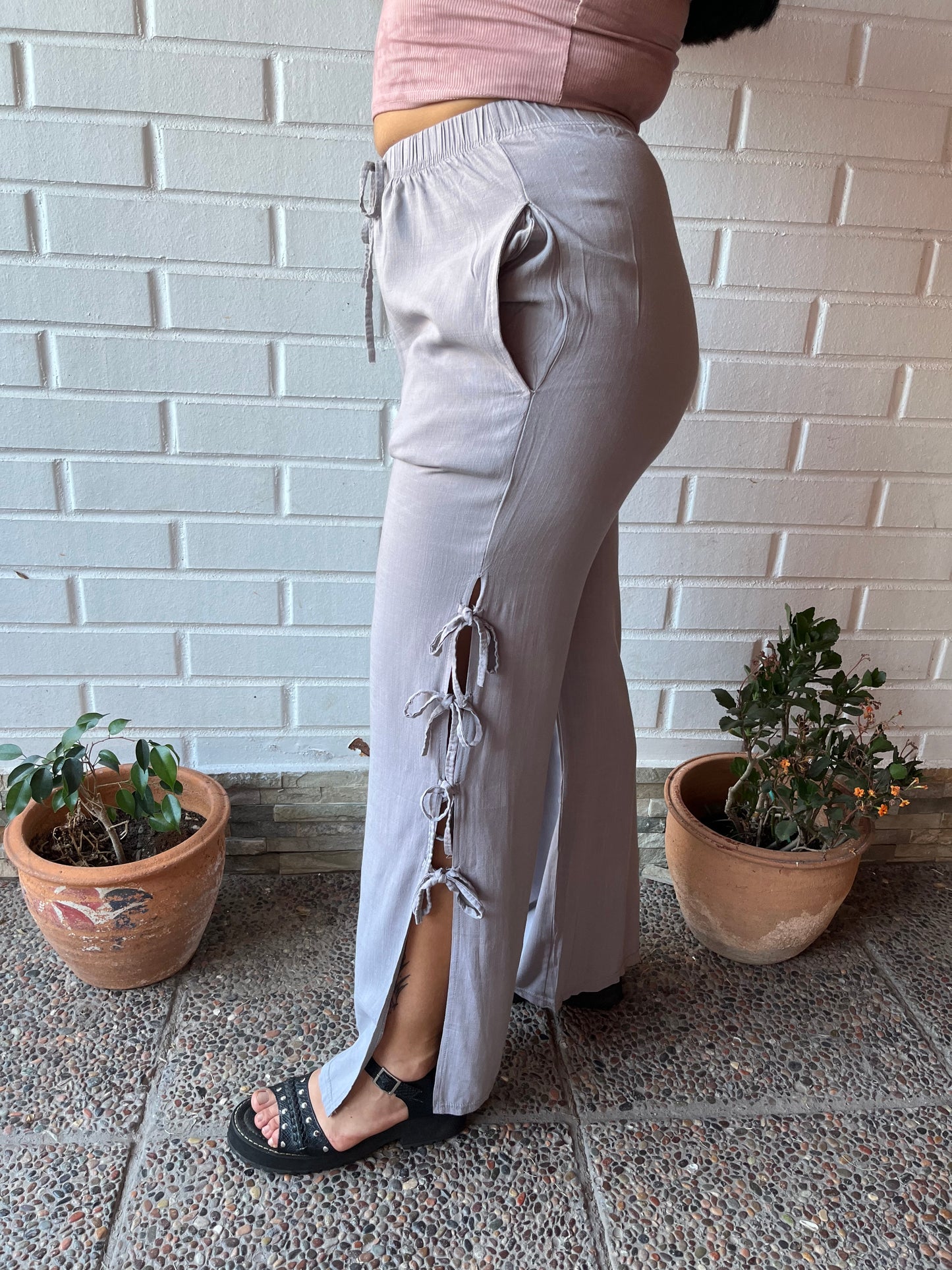 Pantalón lazos