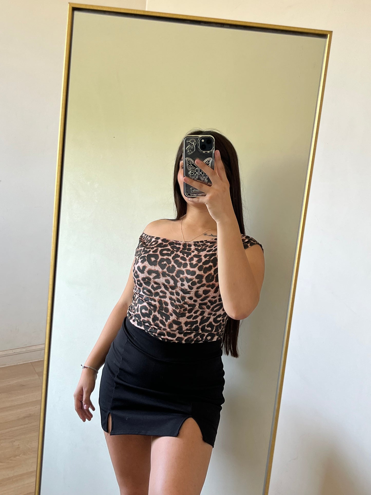 Falda short - Doble apertura