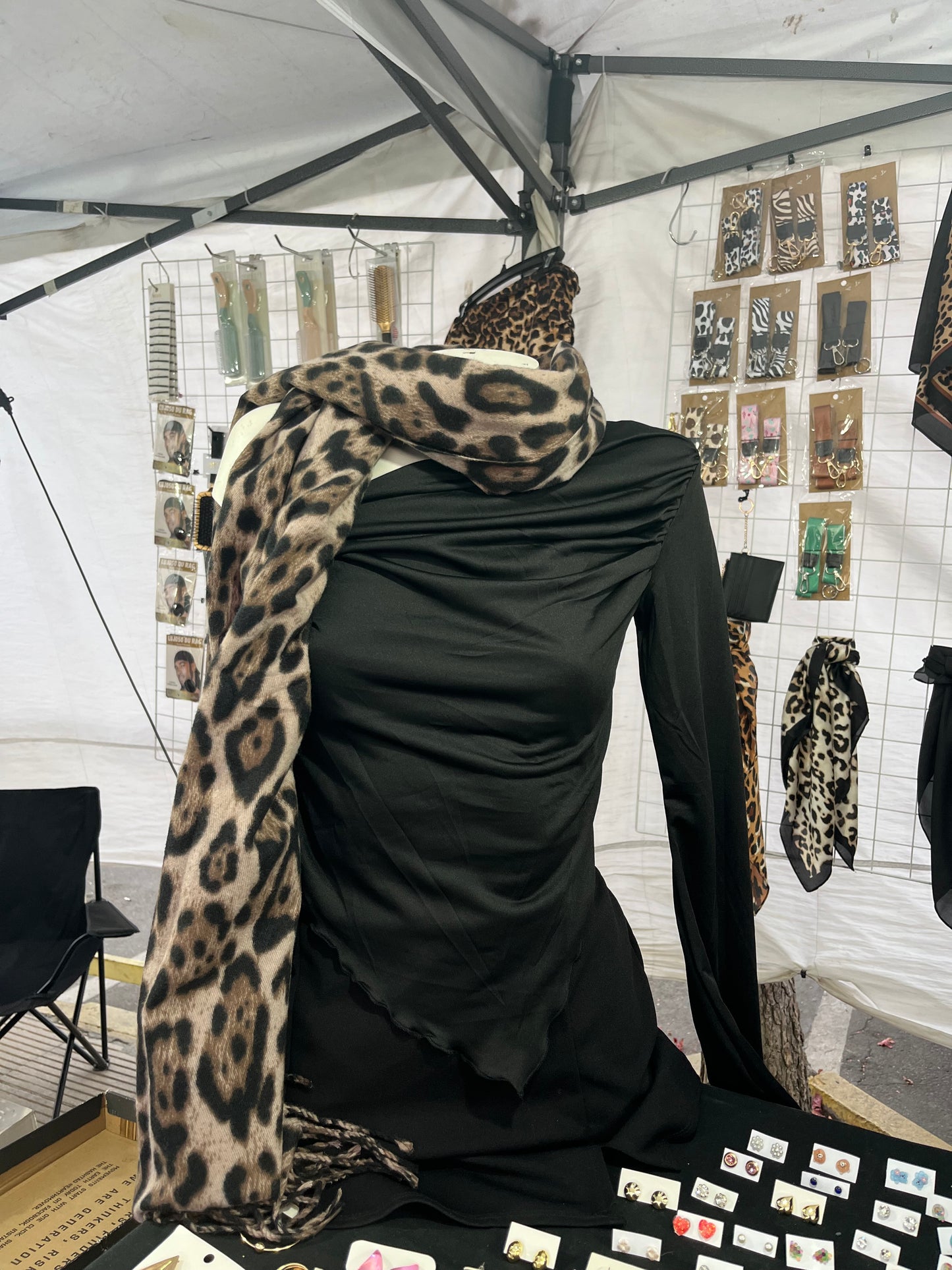 Bufandas Cashmere Leopardo