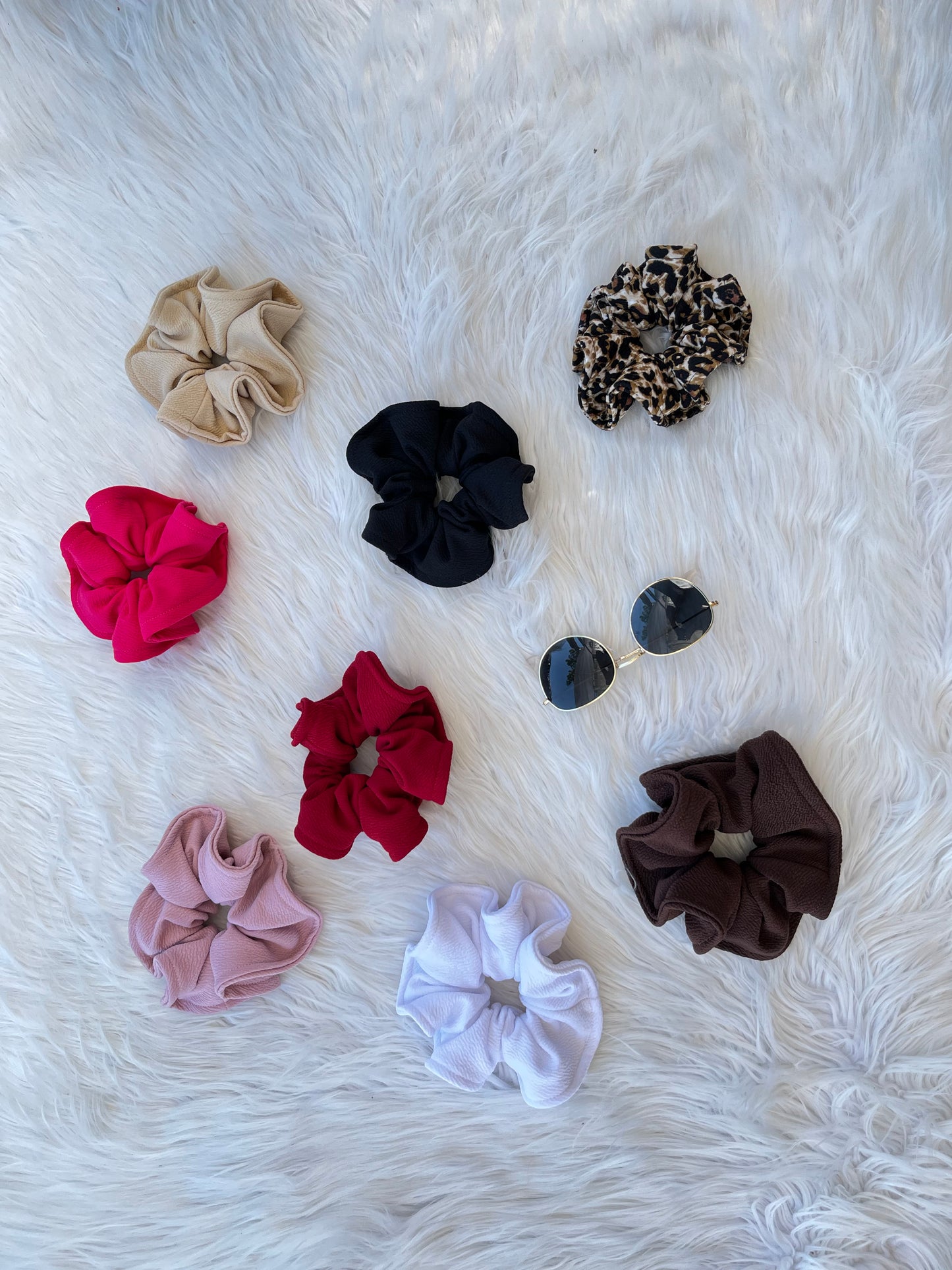 Scrunchies de colores