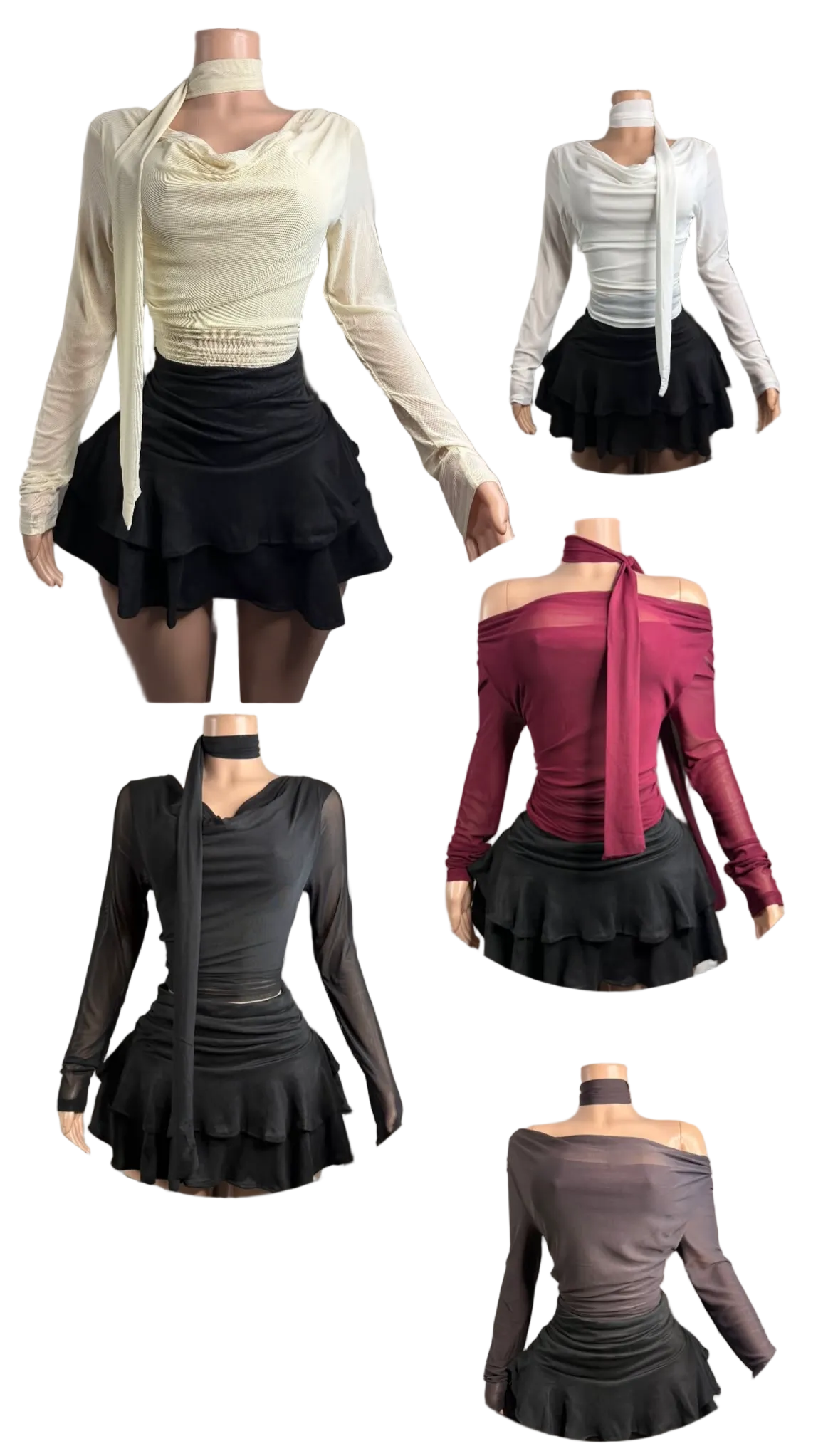 Crop transparente Ariana