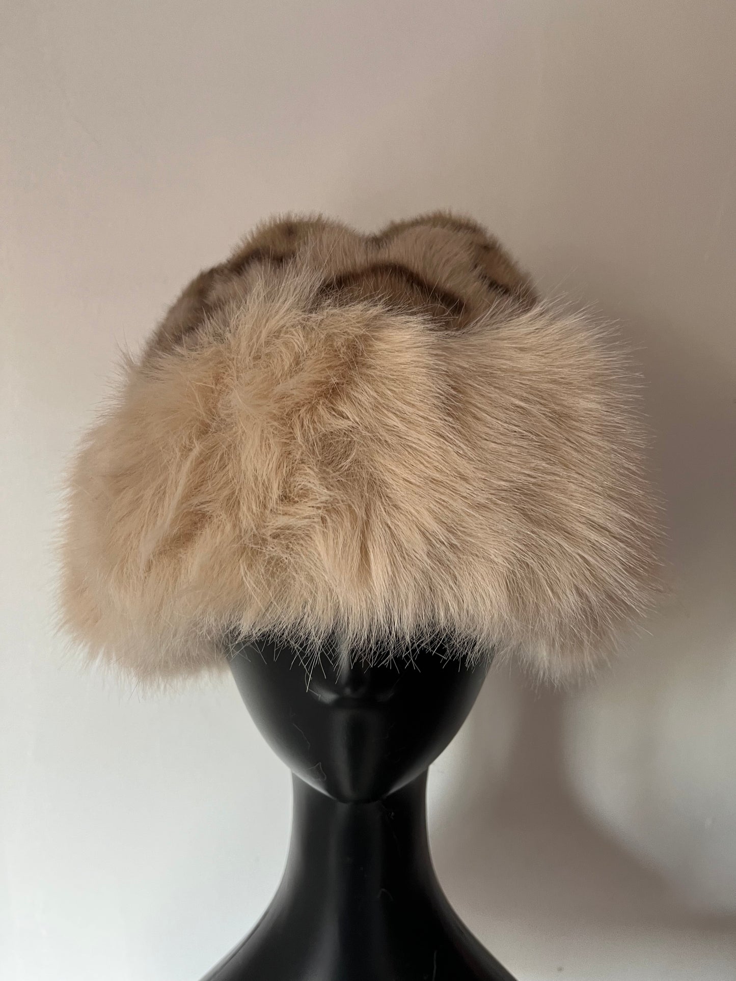 Gorro peludo print leopardo