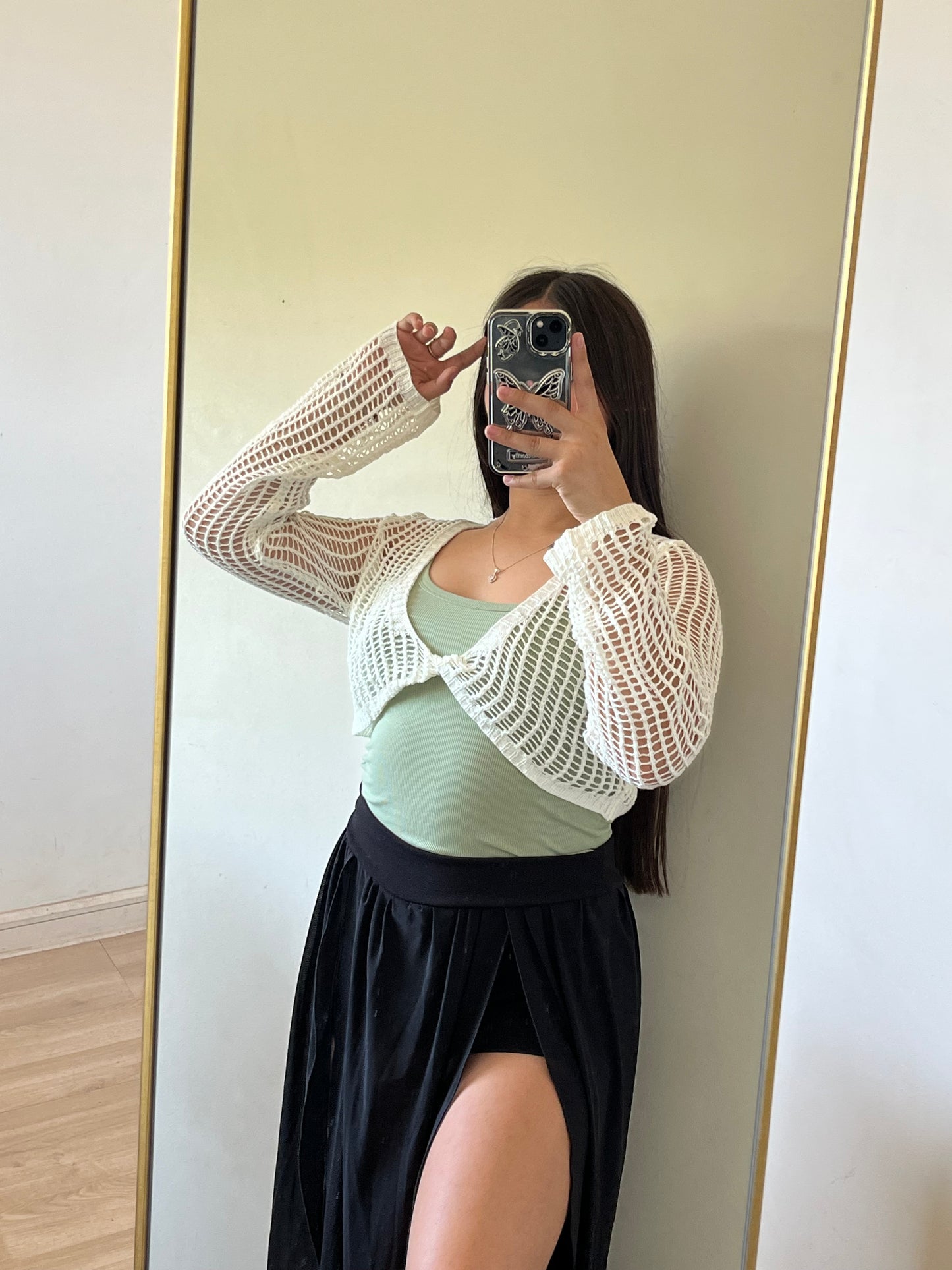 Falda short - Transparencia Modelo 1