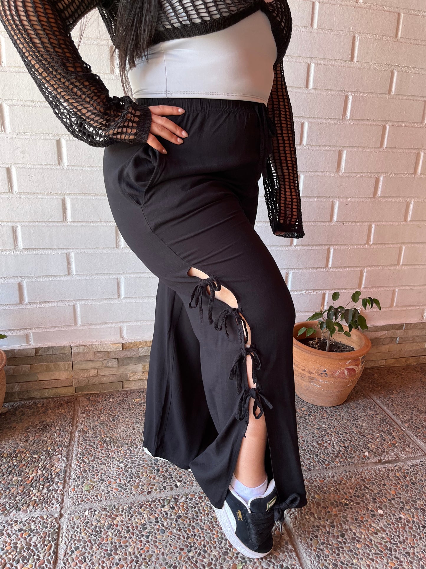 Pantalón lazos