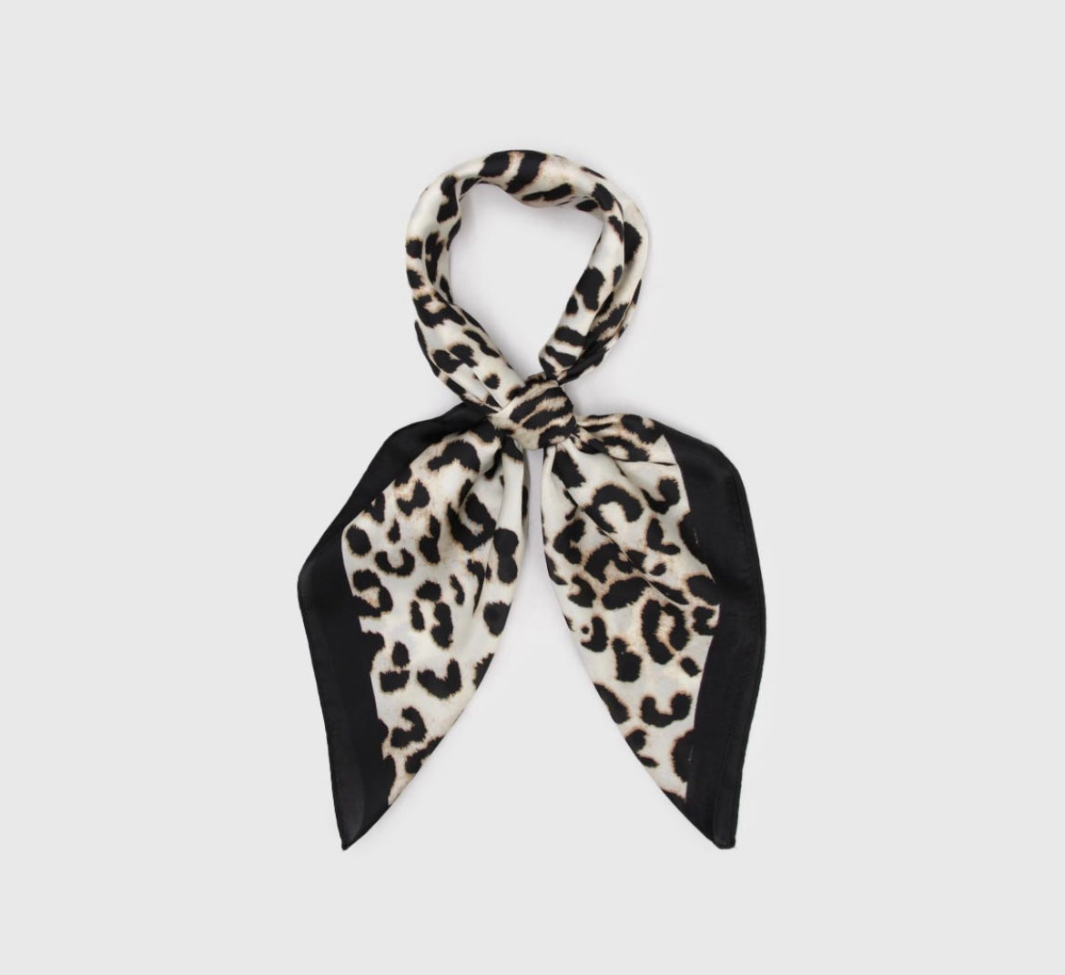 Pañuelo de seda - Leopardo
