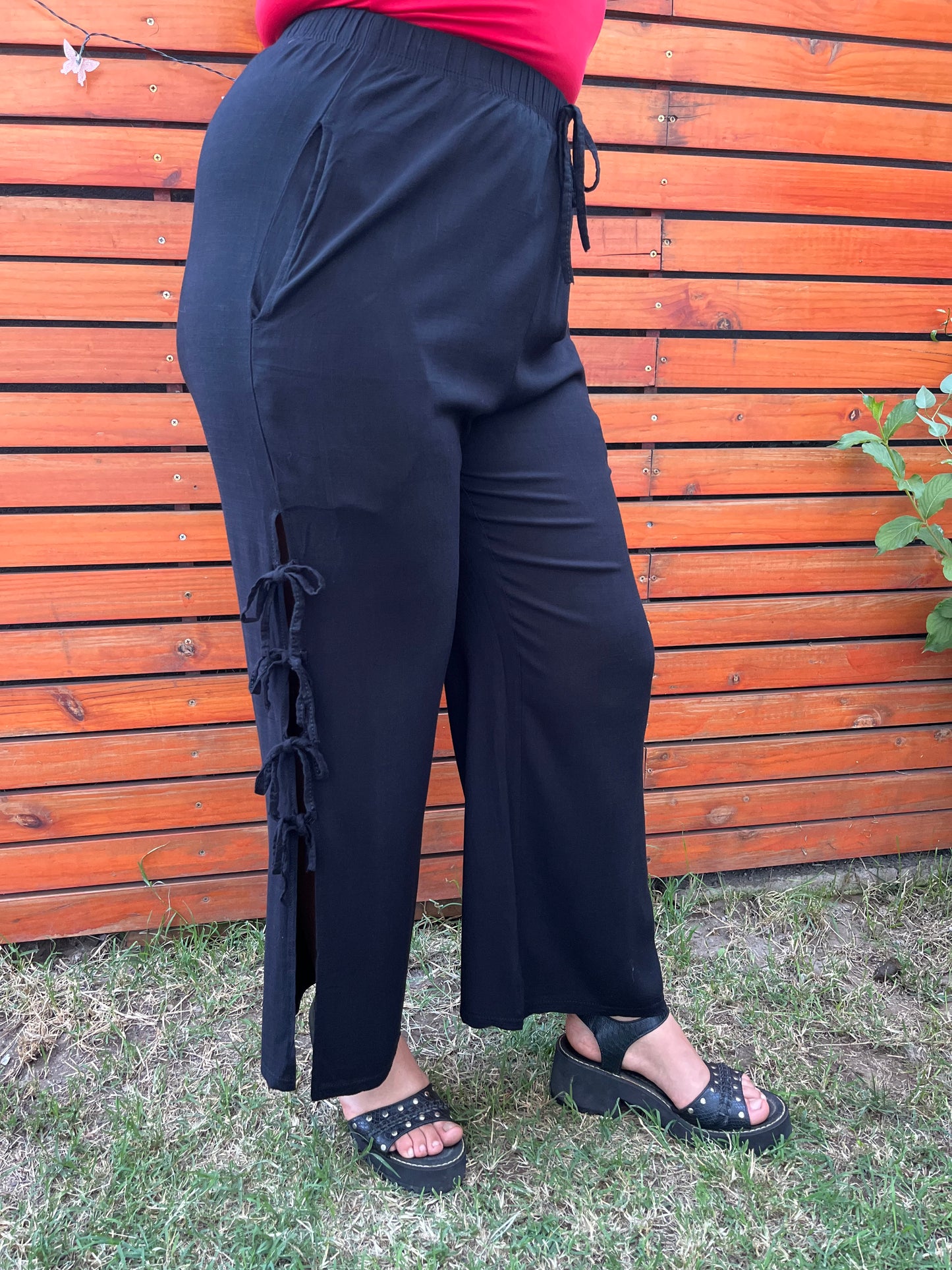 Pantalón lazos