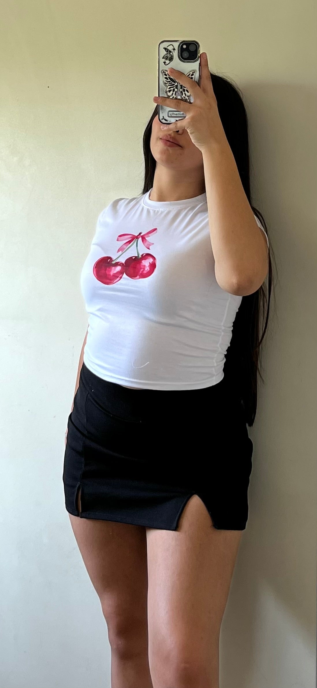 Falda short - Doble apertura