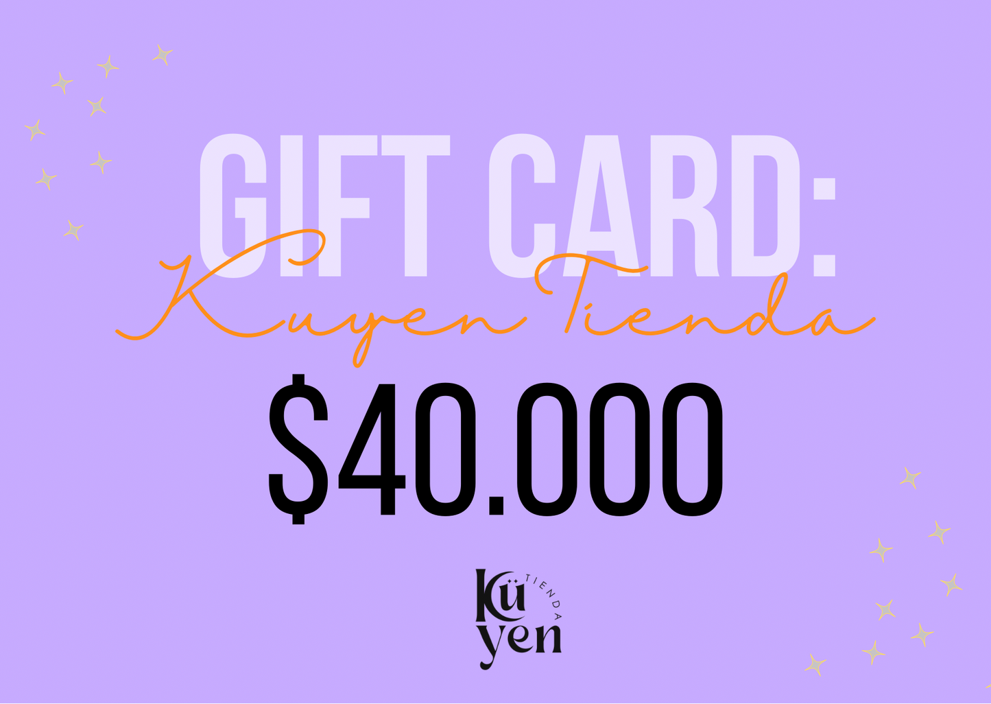 Gift card 4