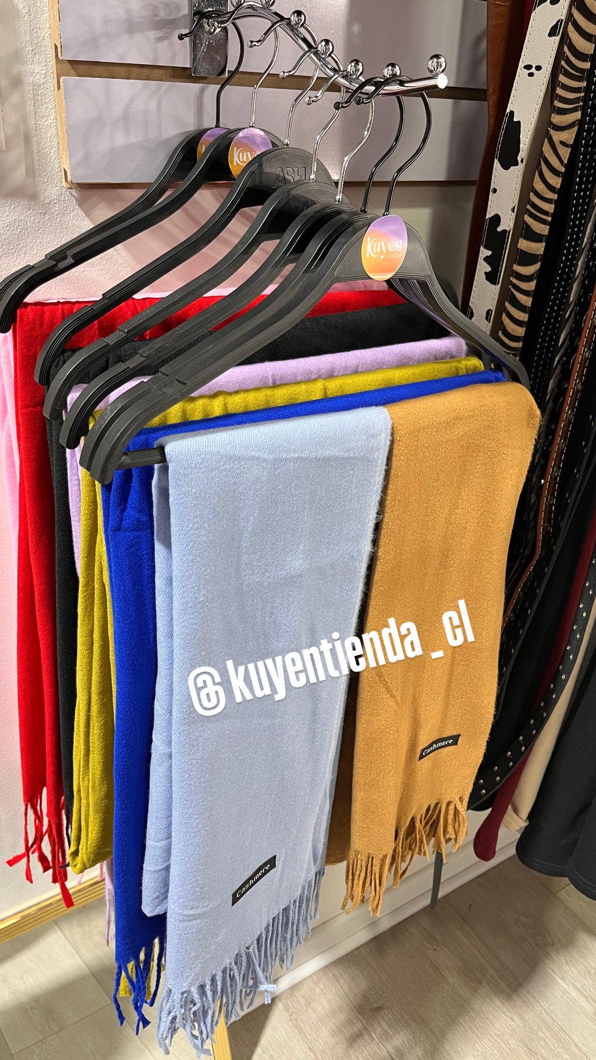 Bufandas Cashmere lisas