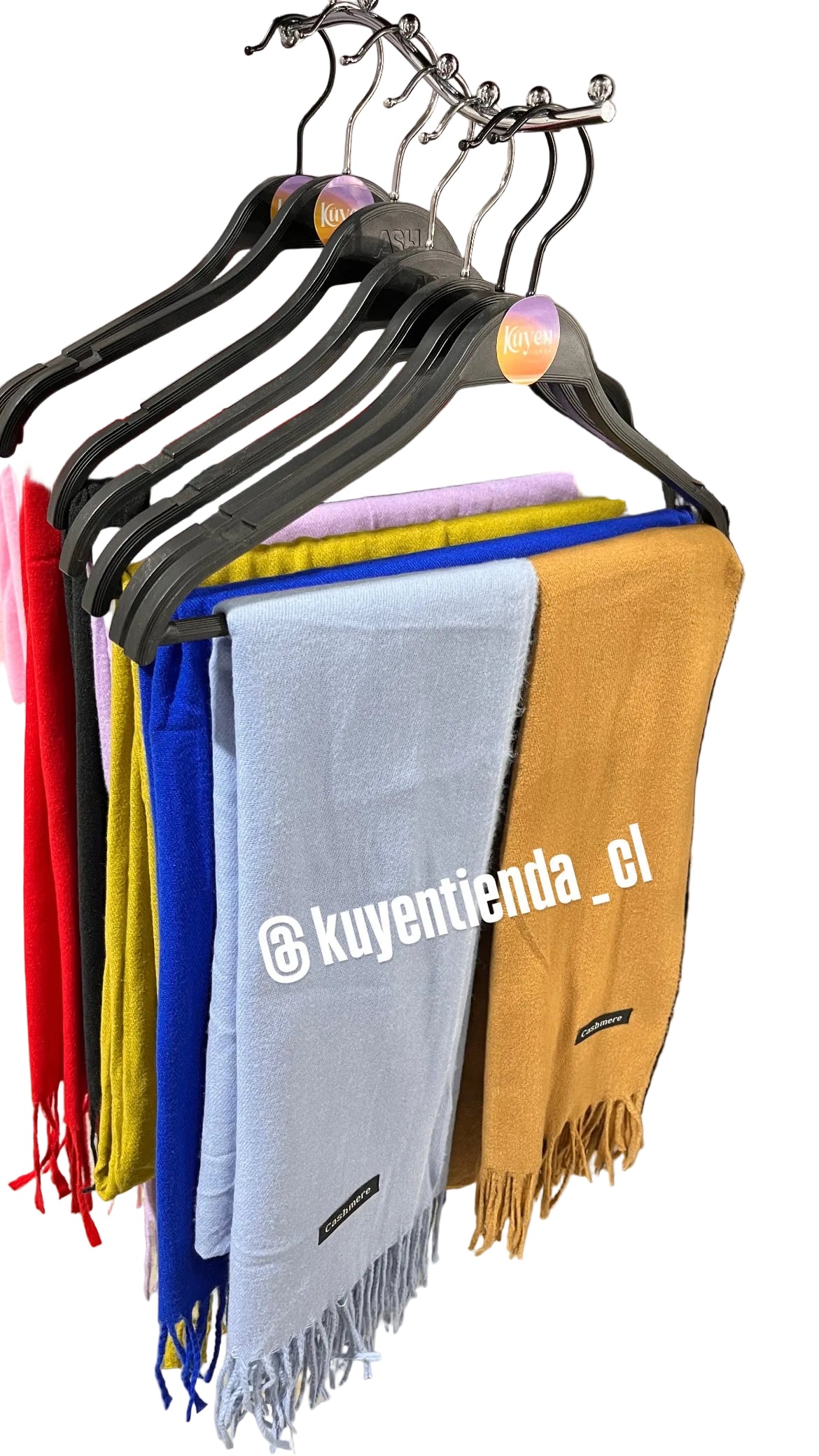 Bufandas Cashmere lisas