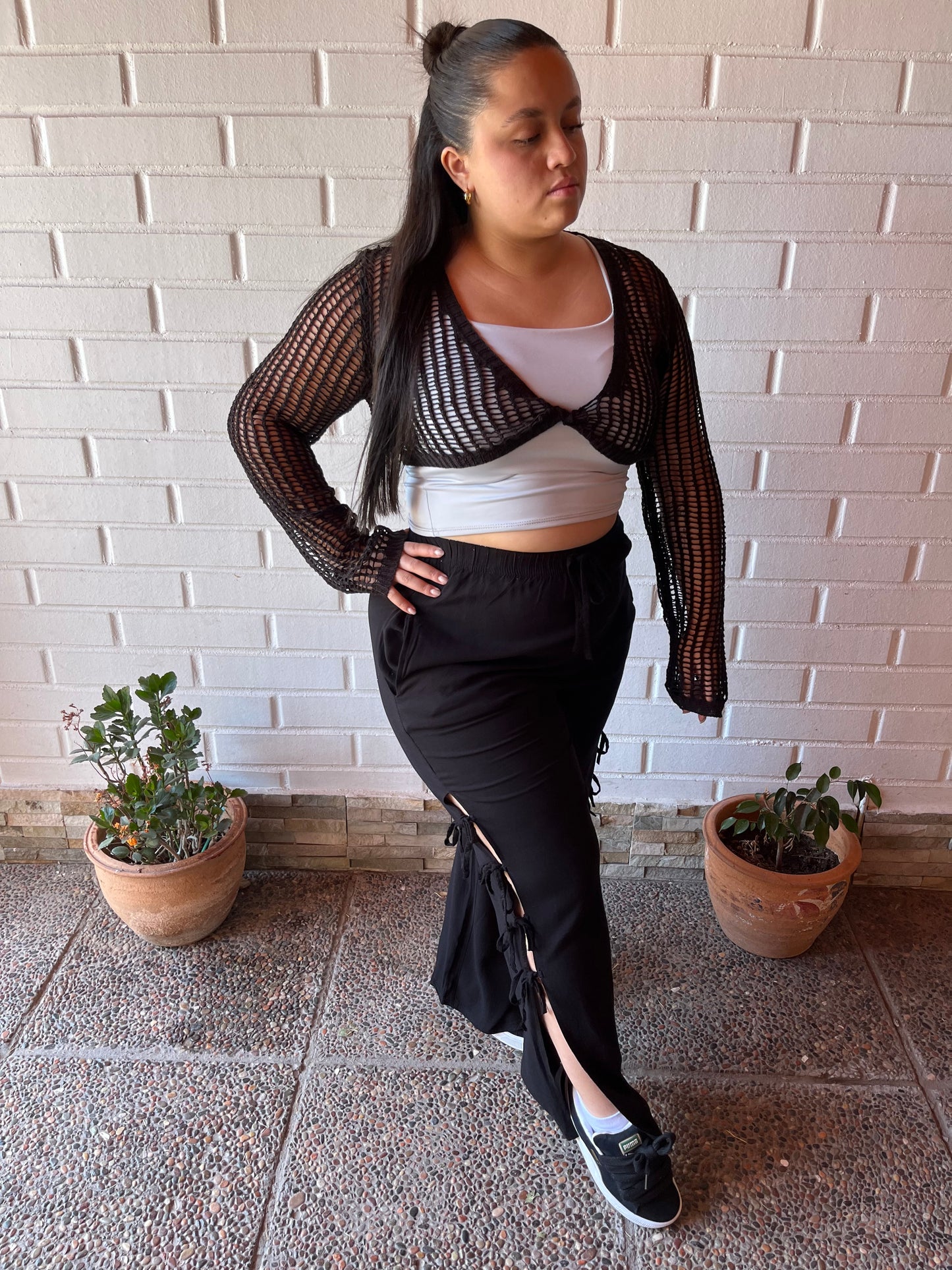 Pantalón lazos