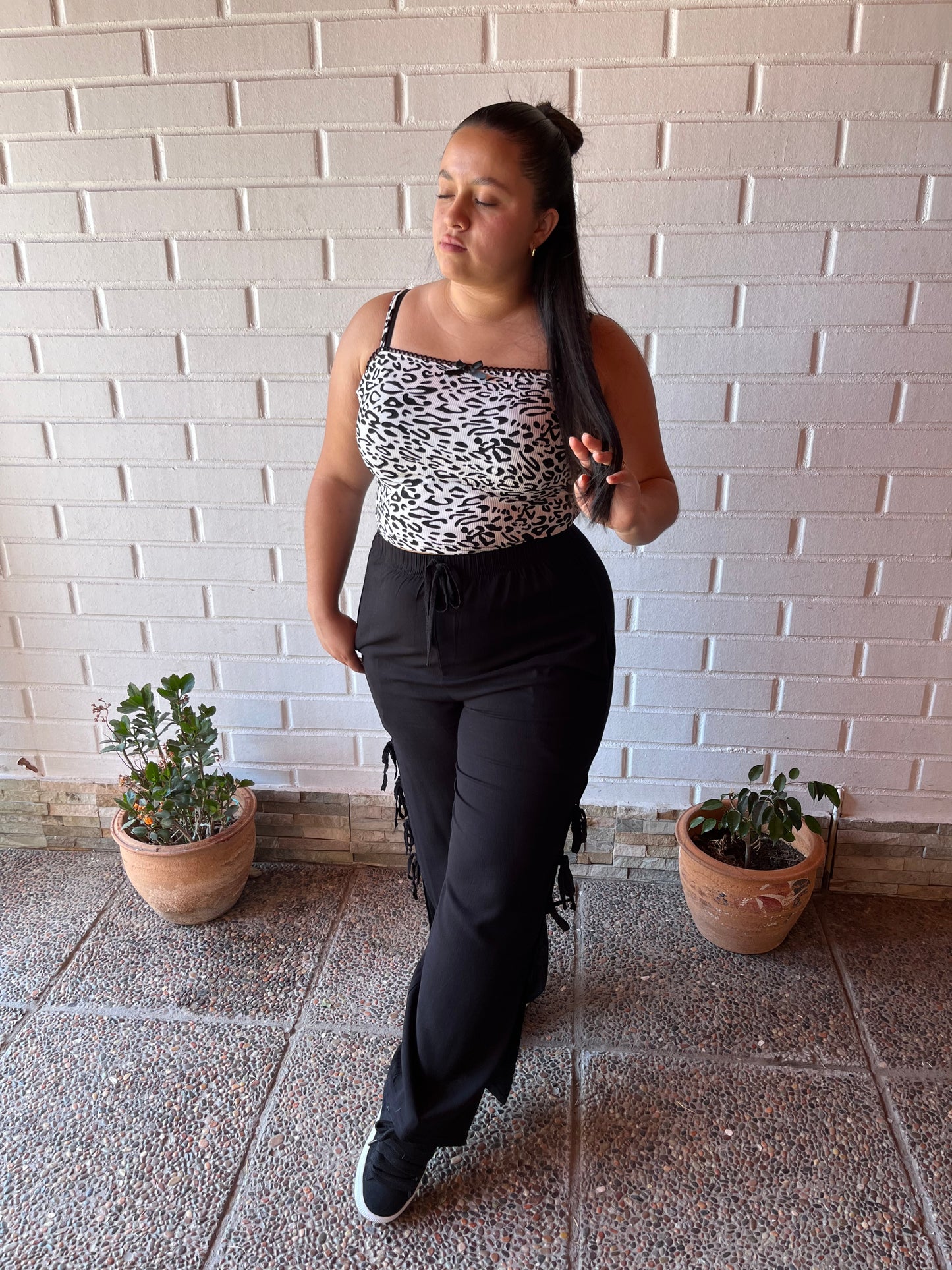 Pantalón lazos