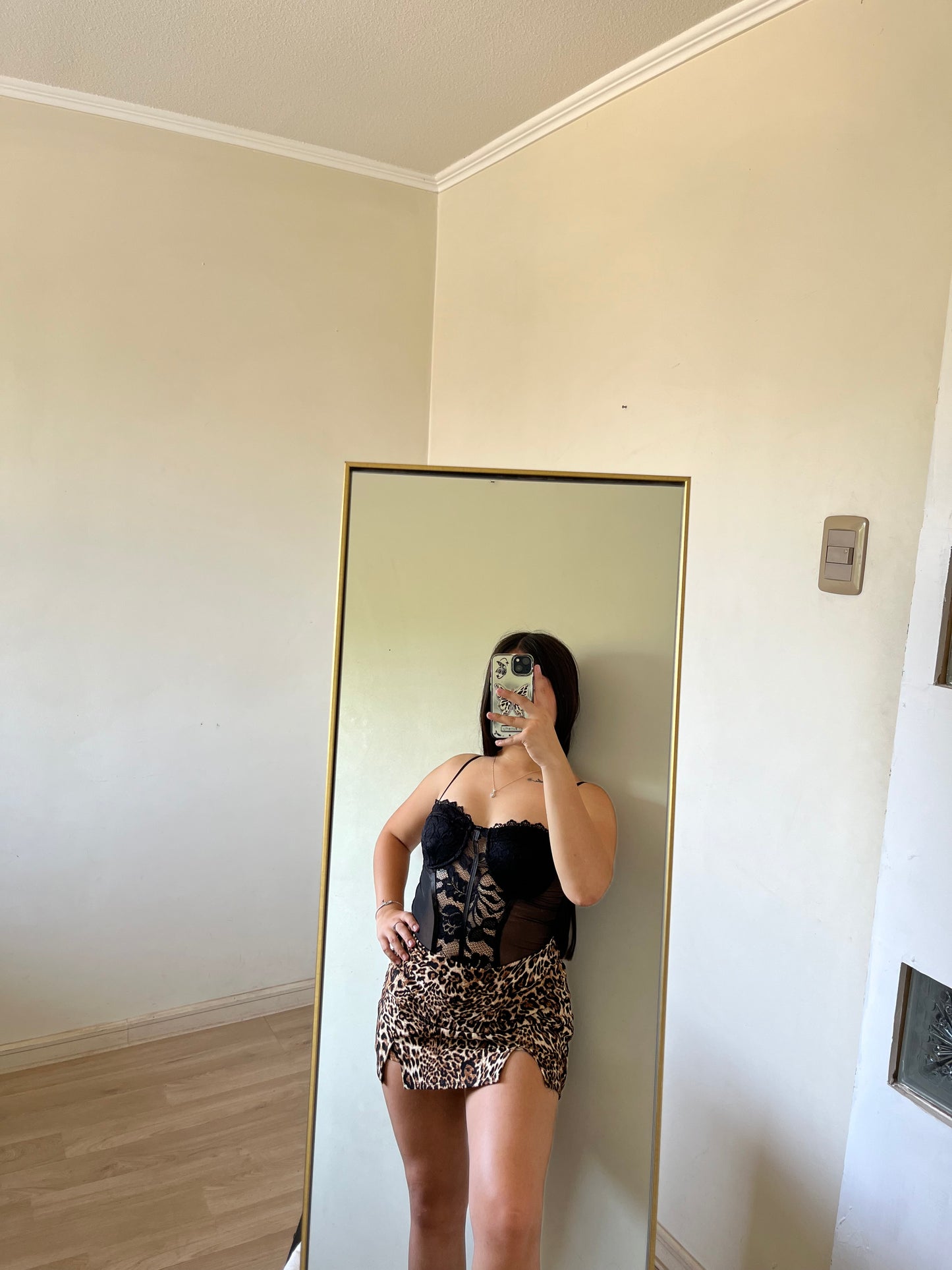 Falda short - Doble apertura