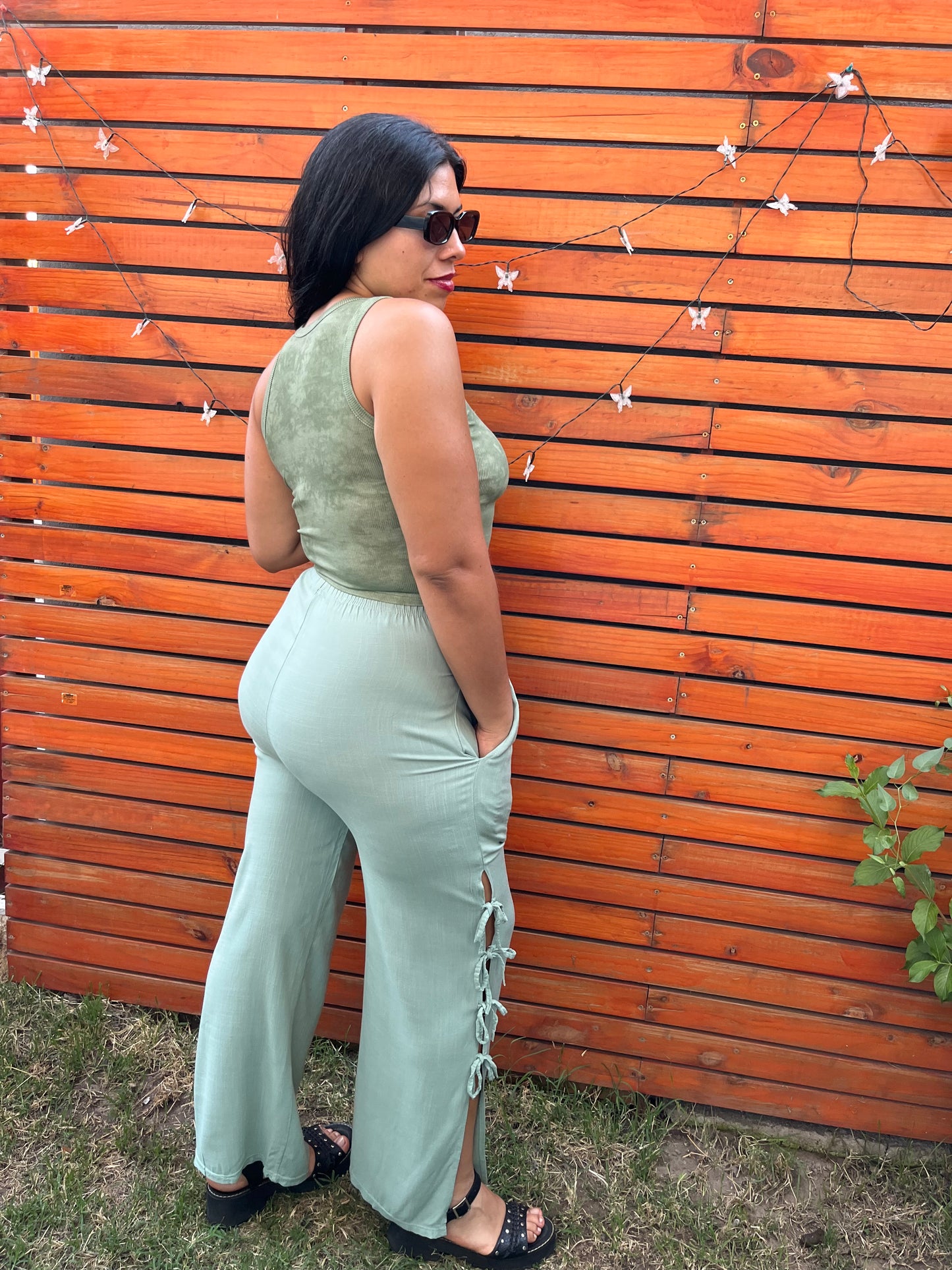Pantalón lazos
