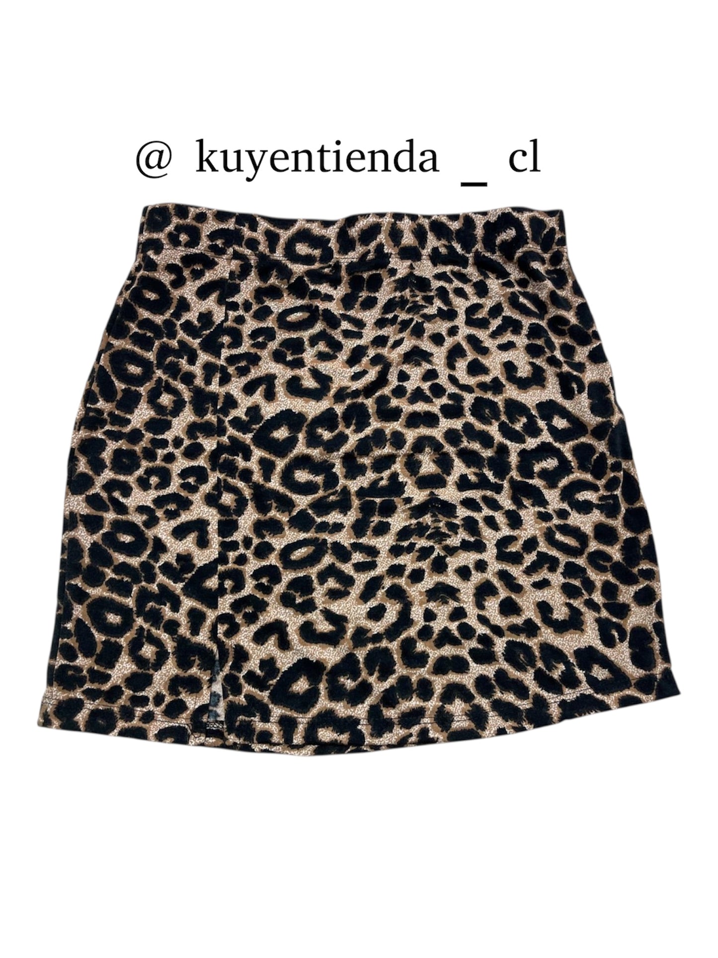 Falda apertura - Animal Print Café