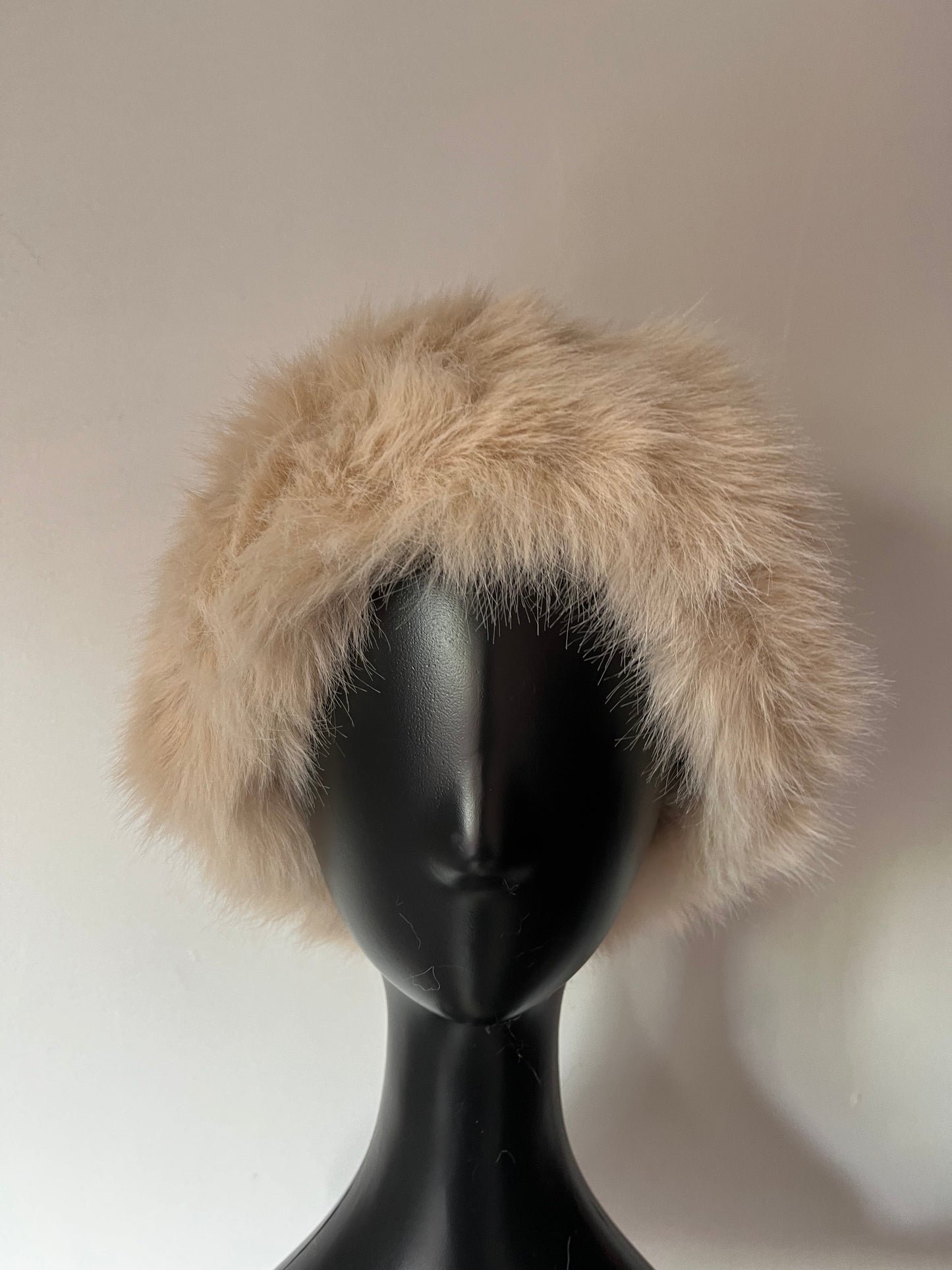 Gorro peludo print leopardo