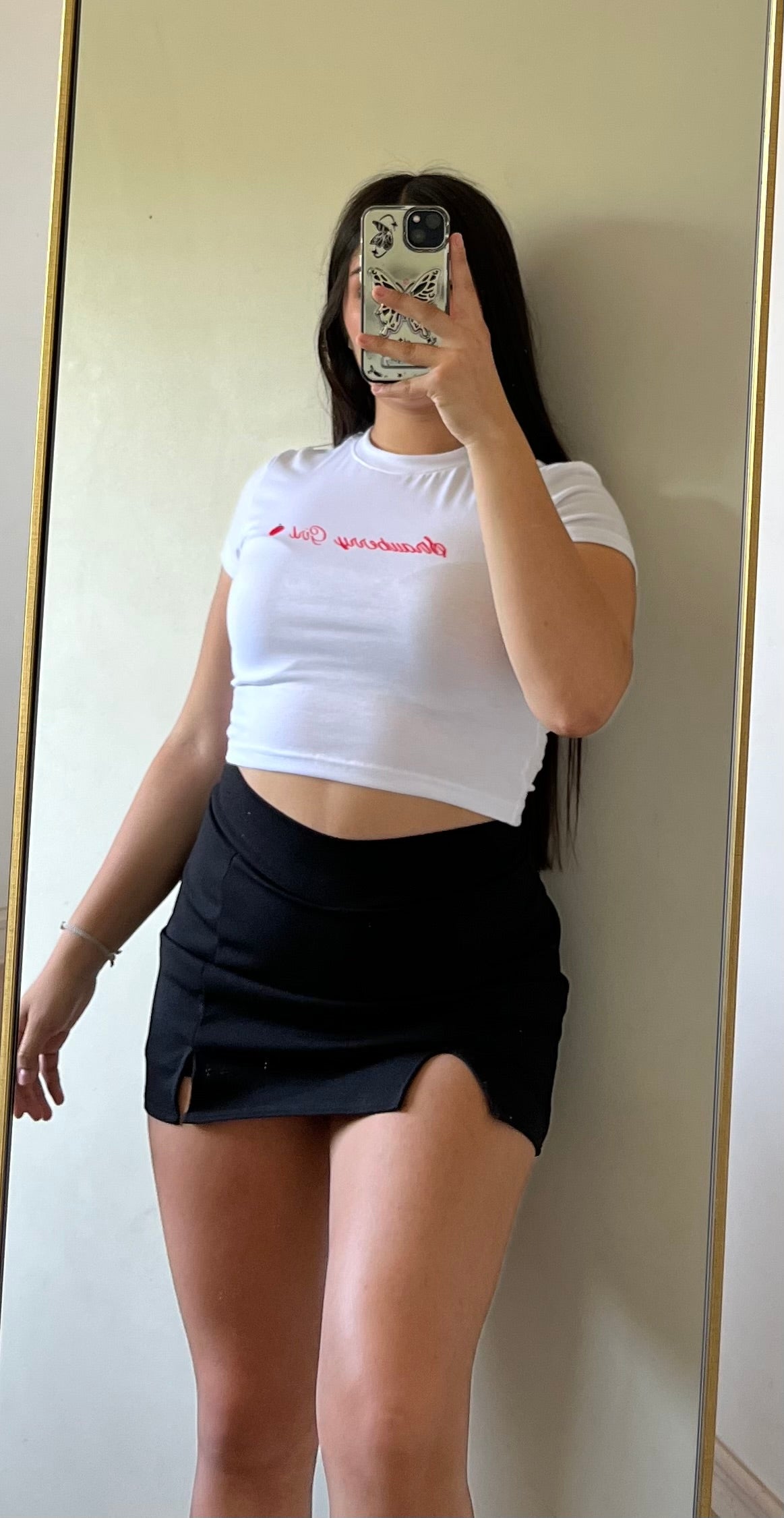 Falda short - Doble apertura