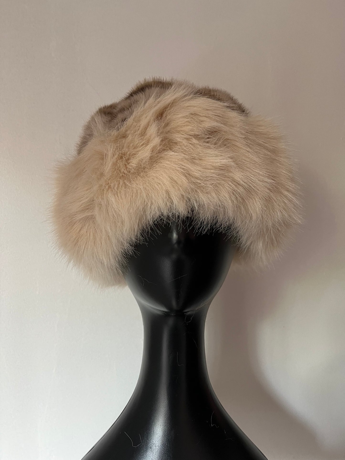 Gorro peludo print leopardo