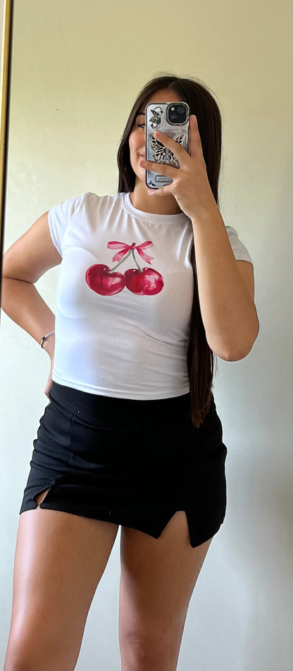 Falda short - Doble apertura