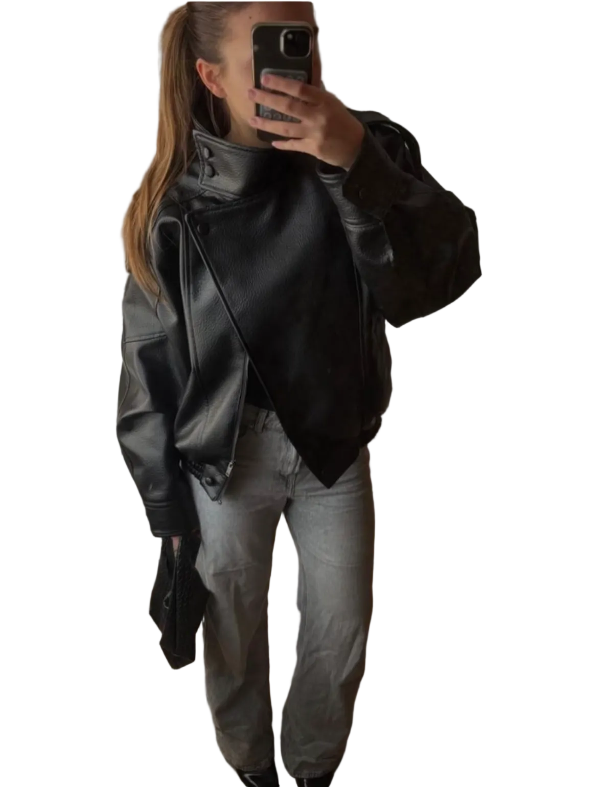 Chaqueta cuerina viral