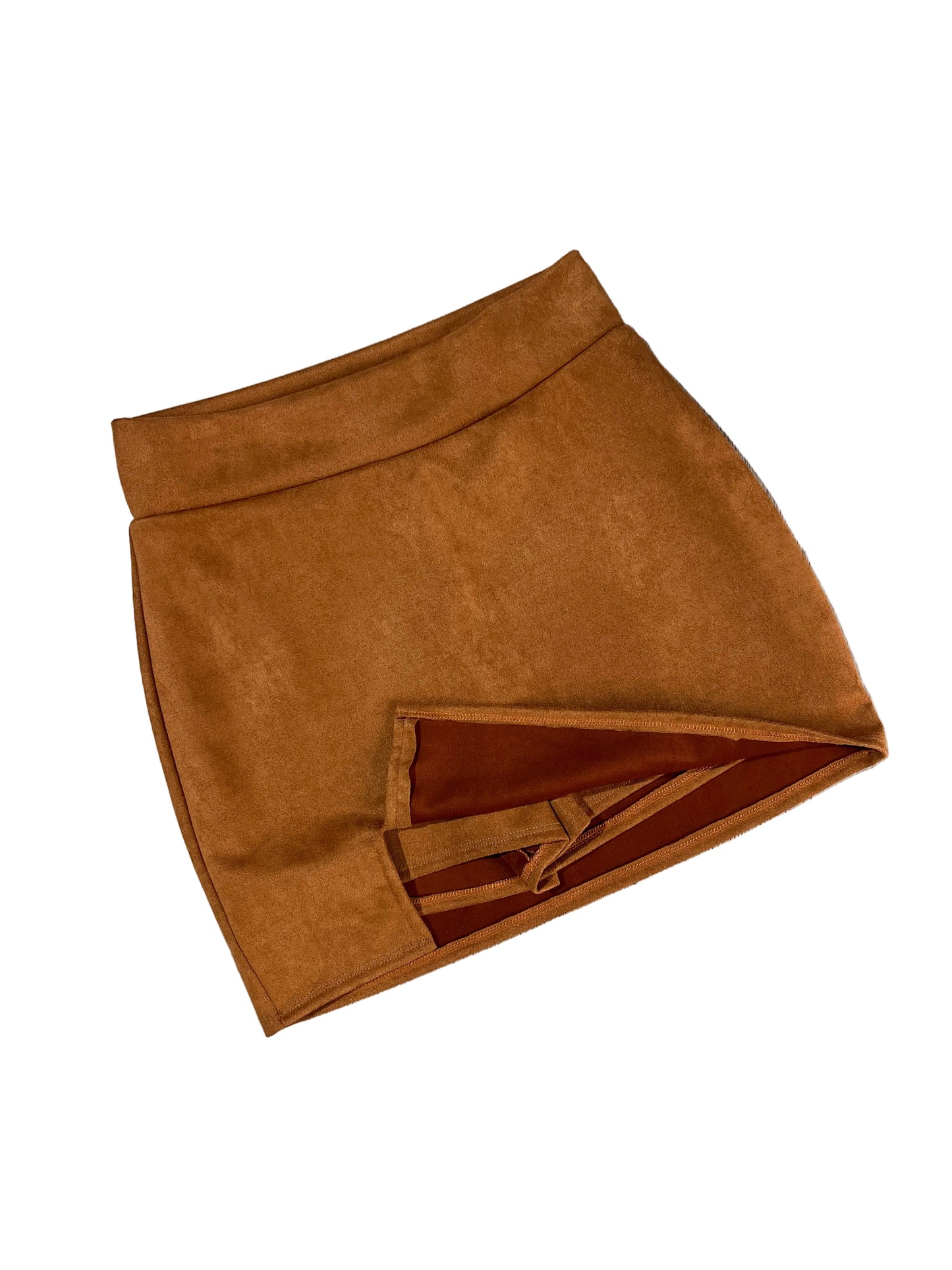 Falda short Gamuza