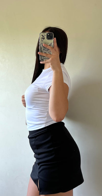Falda short - Doble apertura