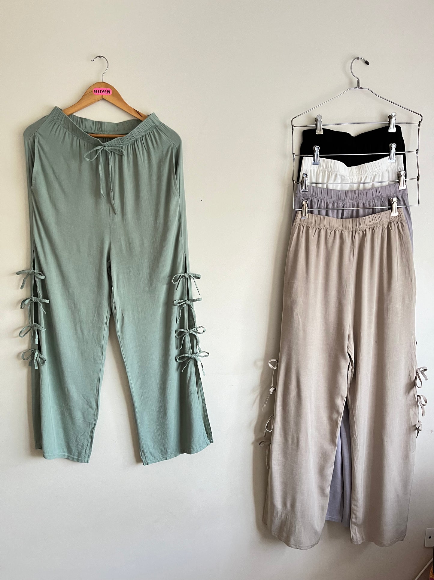 Pantalón lazos