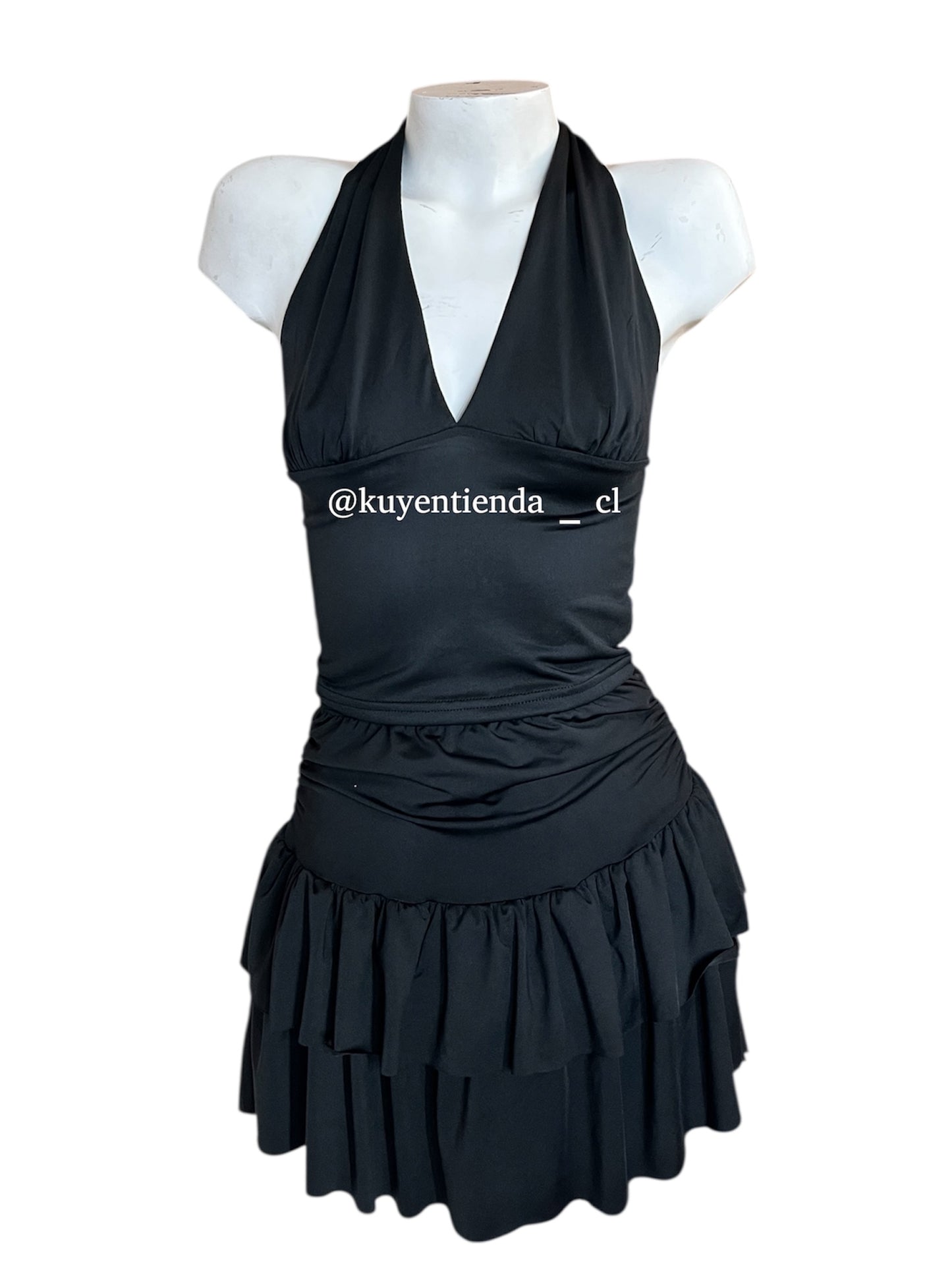 Falda short - Dos capas