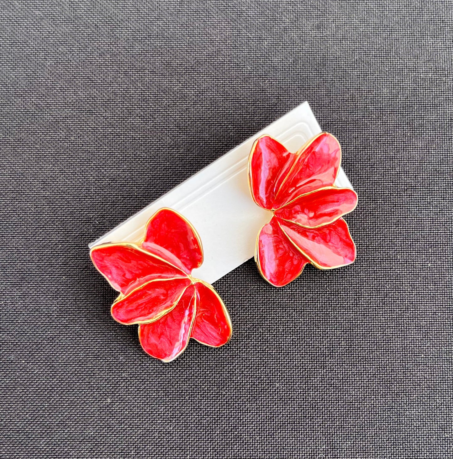 Aros pétalos de flor