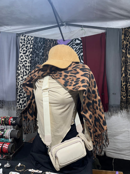 Bufandas Cashmere Leopardo