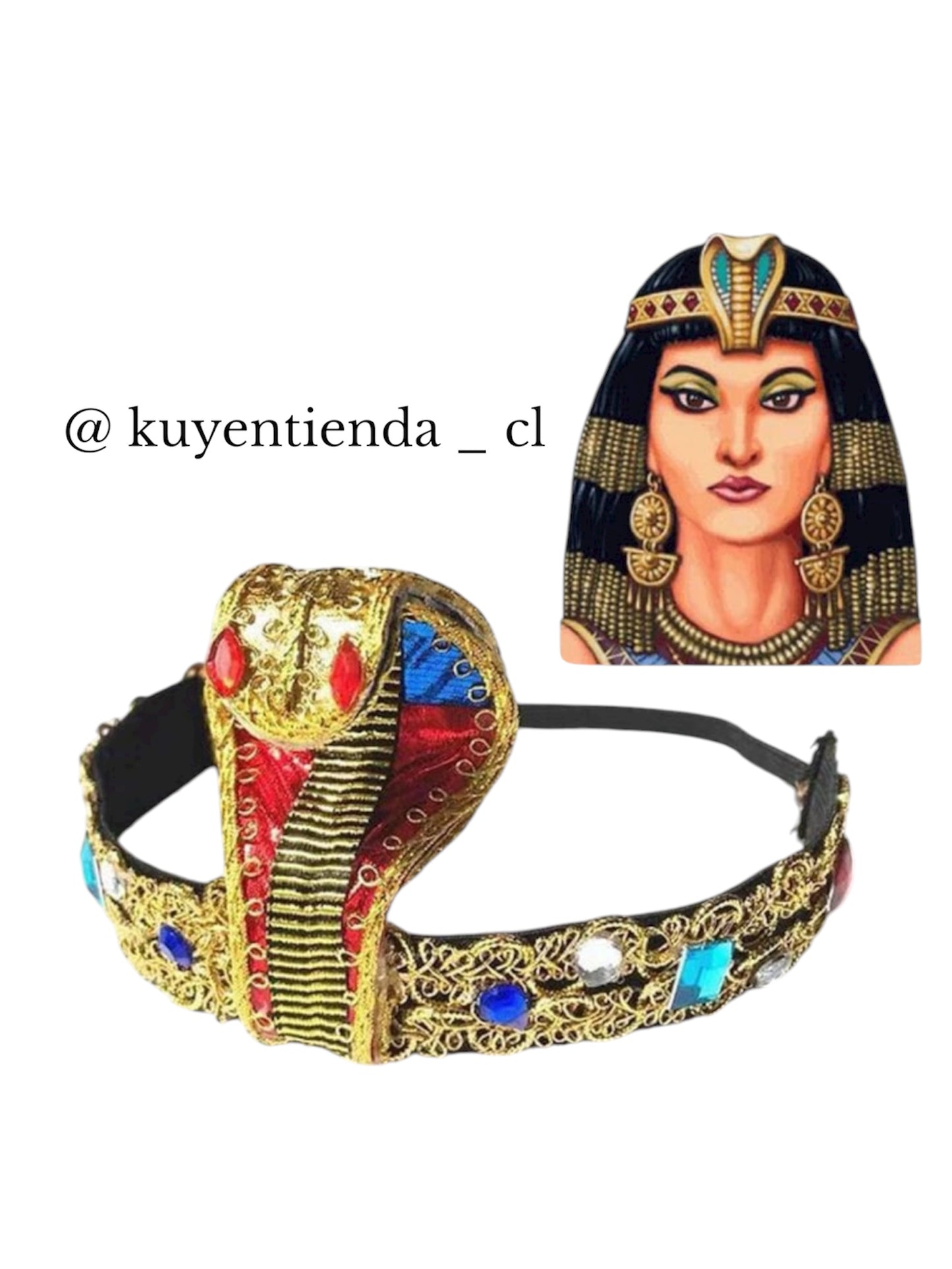 Accesorio cintillo Cleopatra