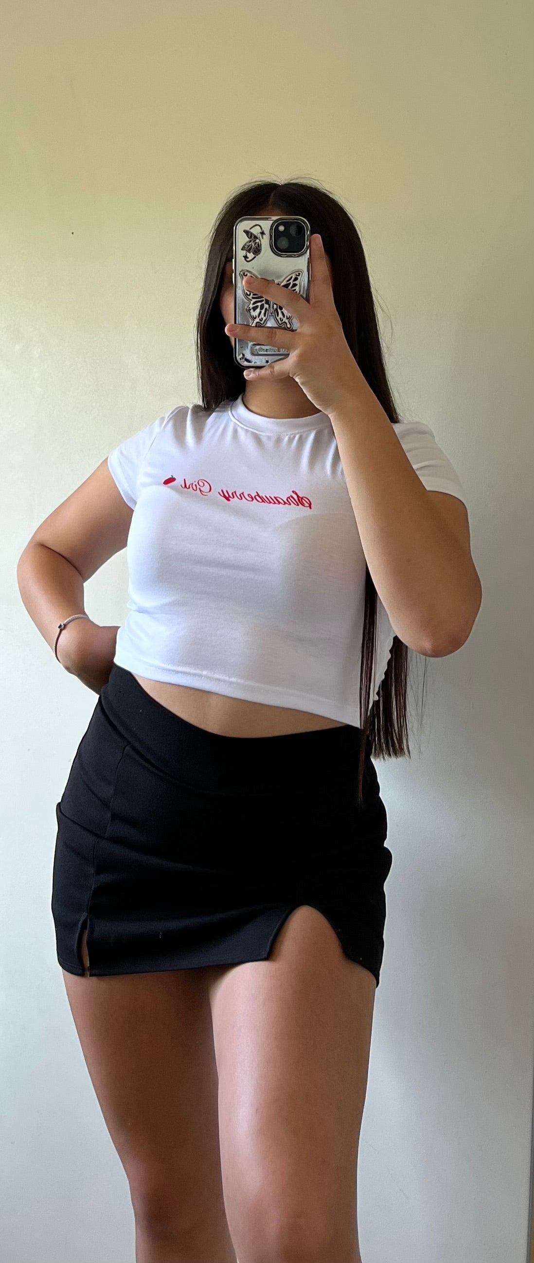 Falda short - Doble apertura