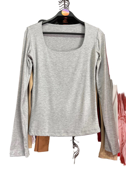 Polera escote cuadrado