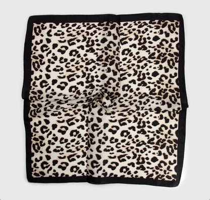 Pañuelo de seda - Leopardo
