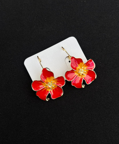 Aros Flor colgante