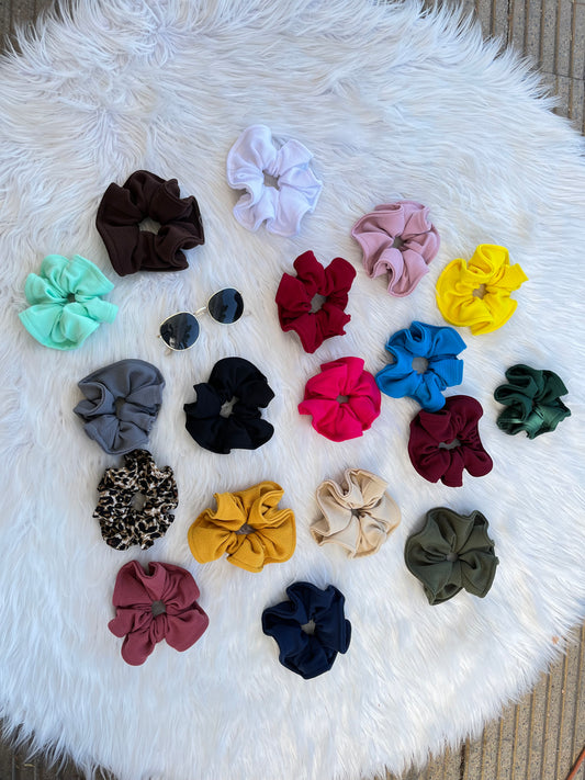Scrunchies de colores